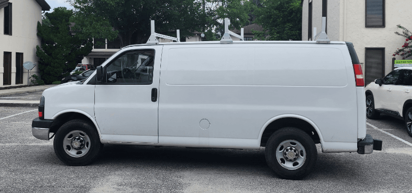 Van after wrap - Brothers Painting Services LLC